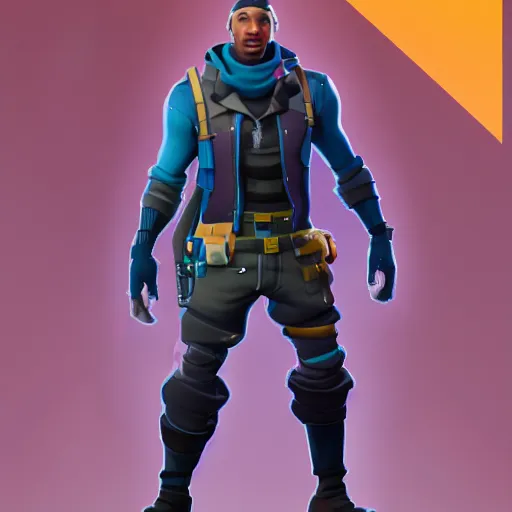 Image similar to john calvin as a character from fortnite, detailed, high quality