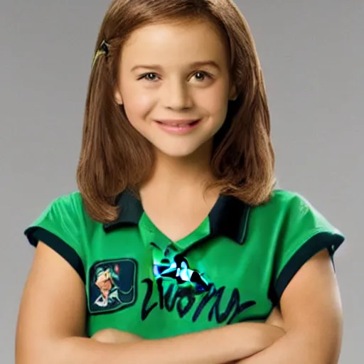 Prompt: Cricket Green from Green Family Disney Channel