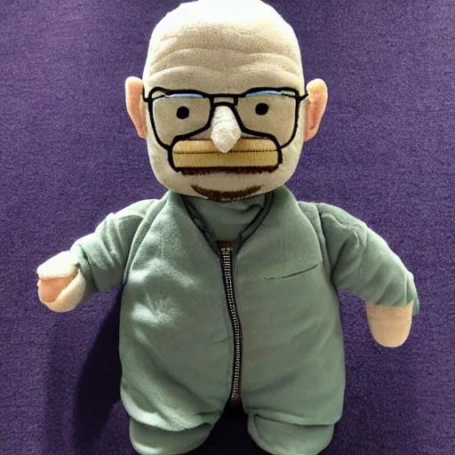 Image similar to walter white plush