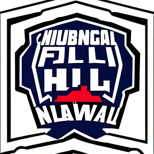 Image similar to logo of floorball team on nhl style