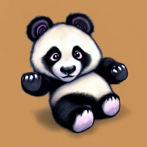 Image similar to panda from world of warcraft