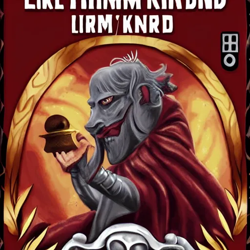 Image similar to Lord Boylord Ham of the cheat kingdom