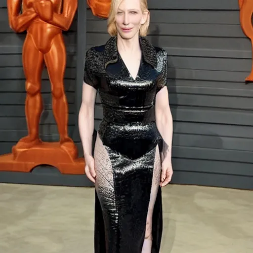 Image similar to mechanical cate blanchett