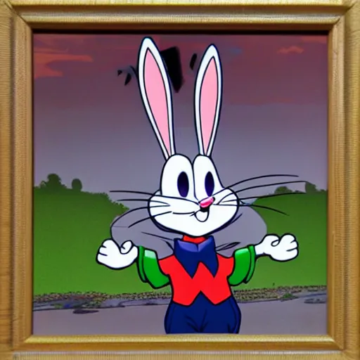 Image similar to bugs bunny