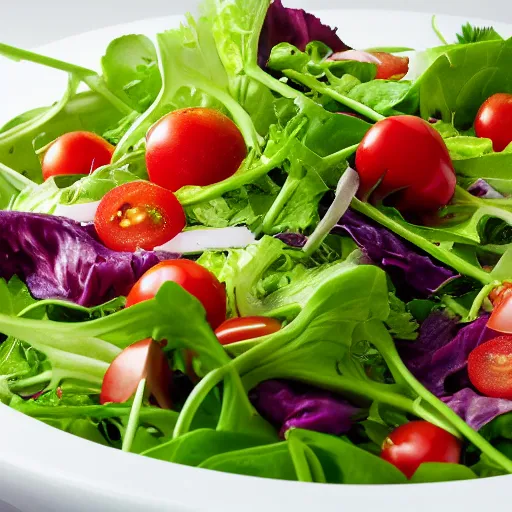 Image similar to a sensual salad, ultra realistic, beautiful, 8 k resolution