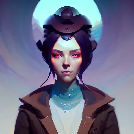 Image similar to a beautiful portrait of a beautiful female character, fargo concept art by pete mohrbacher and guweiz and ilya kuvshinov, digital art, highly detailed, intricate, sharp focus, trending on artstation hq, deviantart, unreal engine 5, 4 k uhd image