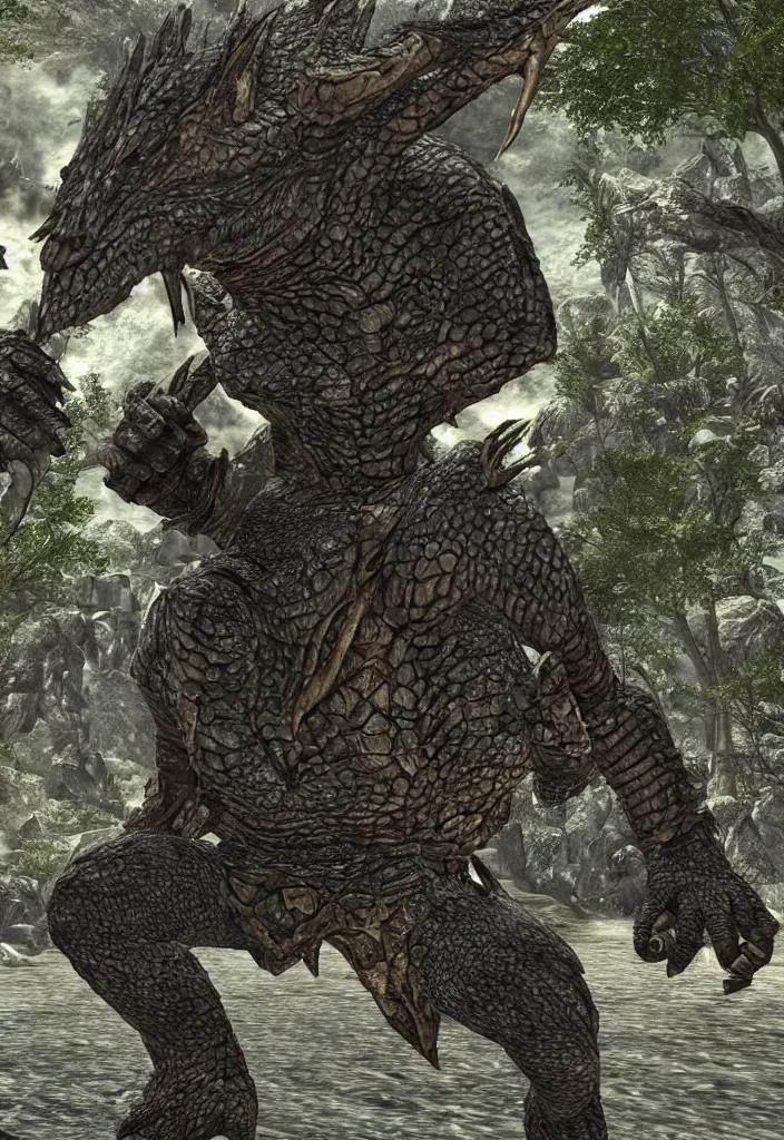 Image similar to argonian character skyrim