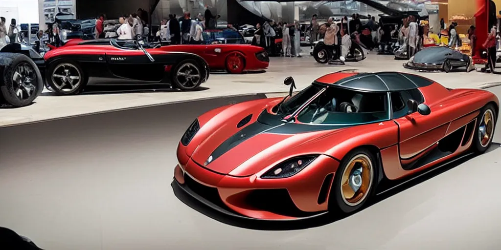 Image similar to “1960s Koenigsegg Regera”