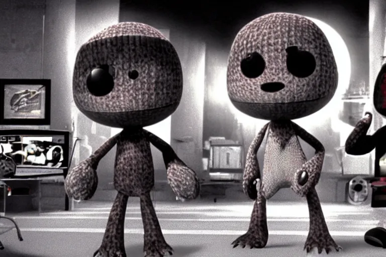 Image similar to a still of littlebigplanet movie directed by michael mann in 1 9 9 6