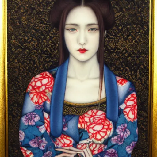 Image similar to photo of young woman by chie yoshii