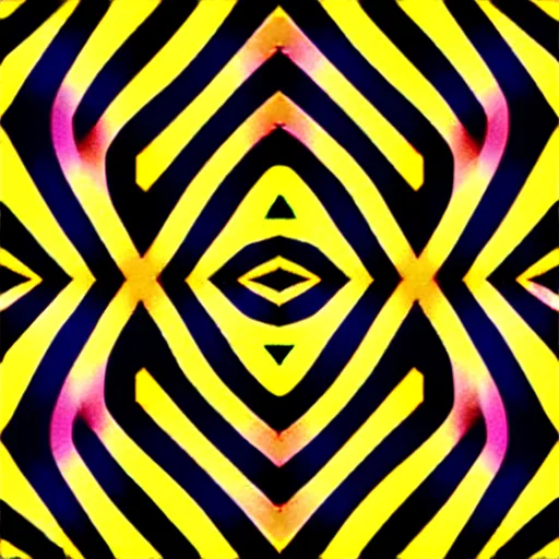 Prompt: illusory motion dazzle two - color symmetry pattern, void, perlin noise prismatic optical illusion