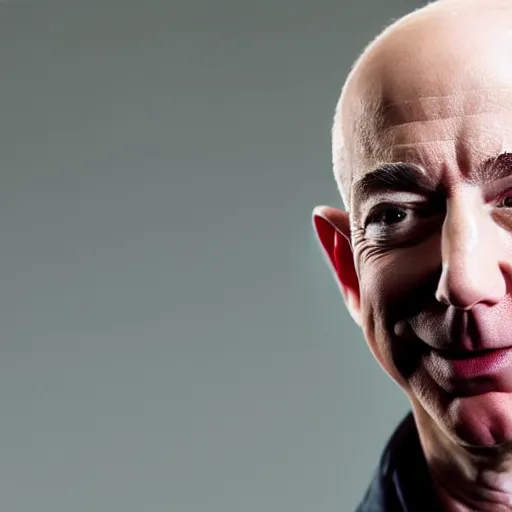 Image similar to troll face but its jeff bezos