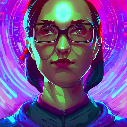 Image similar to skill magic geek inside matrix deepdream radiating a glowing aura stuff loot legends stylized digital illustration video game icon artstation lois van baarle, ilya kuvshinov, rossdraws,