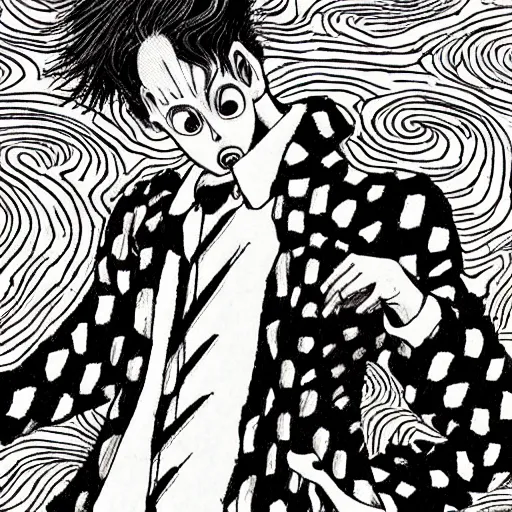 Image similar to junji ito manga