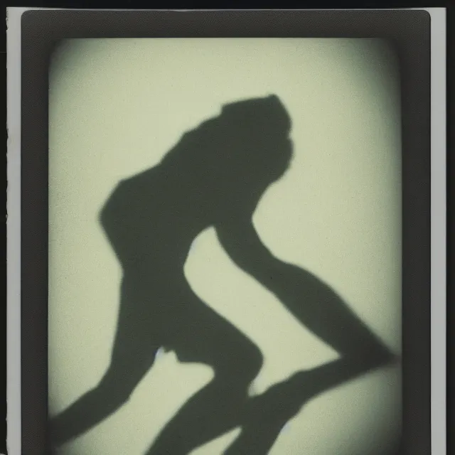 Prompt: shadow demon, polaroid