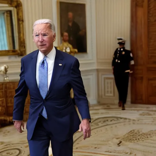 Prompt: NYTimes Nation concerned as Joe Biden appears to have gained 100 lbs