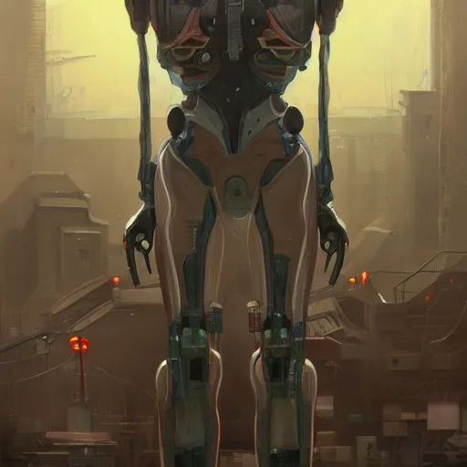 Prompt: detailed painting of alien mech bodysuit, in a room full of old computers, celestial ephemeral ornaments, artstation, norm rockwell, cinematic