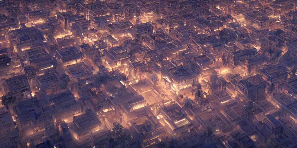 Image similar to Futuristic Marrakech city in Morocco, beautiful dynamic lighting, cinematic, wide angle establishing shot, extremely high detail, photo realistic, cinematic lighting, post processed, concept art, artstation, matte painting, style by eddie mendoza, raphael lacoste, alex ross, volumetric lighting, light rays, photorealistic, ultrarealistic, moody, coronarender, 8k