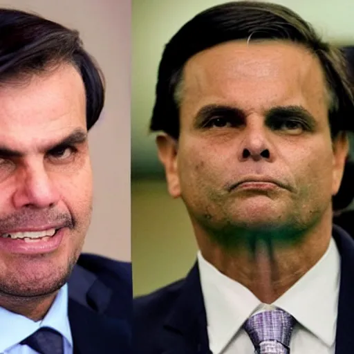 Image similar to son of Bolsonaro and Lula
