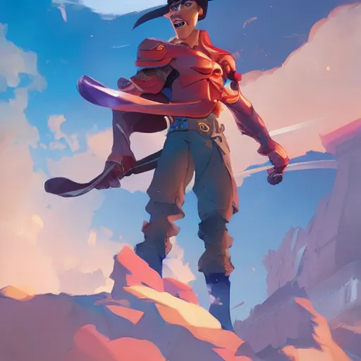 Image similar to hero world mash, behance hd by jesper ejsing, by rhads, makoto shinkai and lois van baarle, ilya kuvshinov, rossdraws global illumination