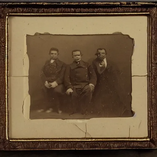 Prompt: Harvey price civil war photo, damaged, sepia,