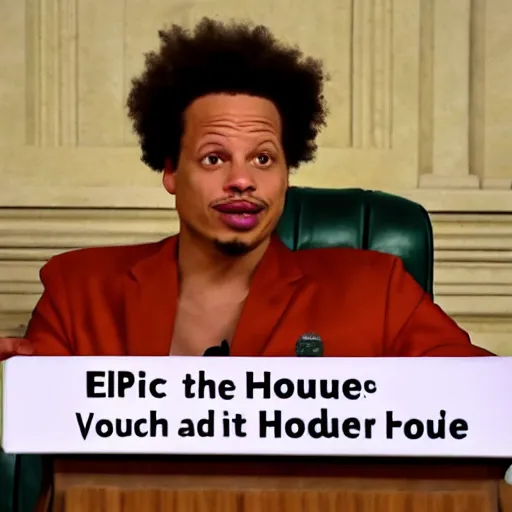 Image similar to eric andre as the speaker of the house