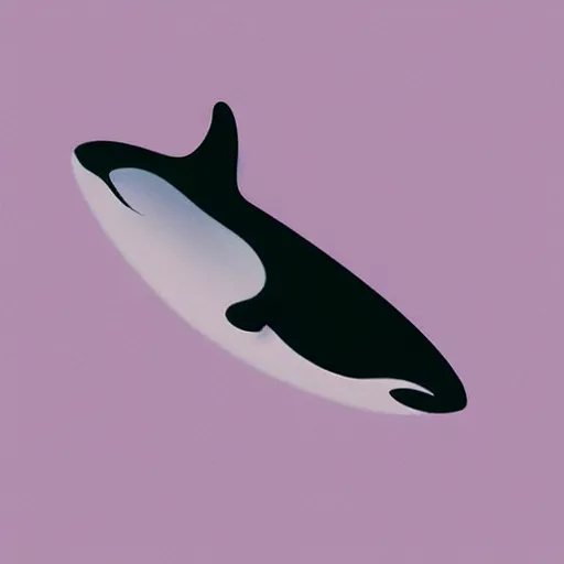 Prompt: “An orca jumping out of a sea of clouds” as digital art