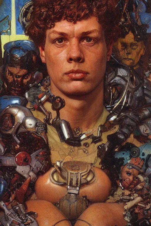 Image similar to upper body and head portrait of marvel gorr by lawrence alma tadema and zdzislaw beksinski and norman rockwell and jack kirby and tom lovell and greg staples