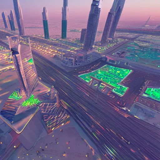 Image similar to gta : dubai, global illumination