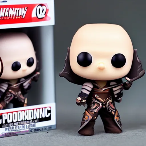 Image similar to hoodwink from dota as a funko pop