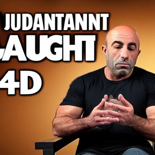 Image similar to Joe rogan sitting down doing a podcast, ultra realistic, high definition, 4K UHD, highly detailed, pristine