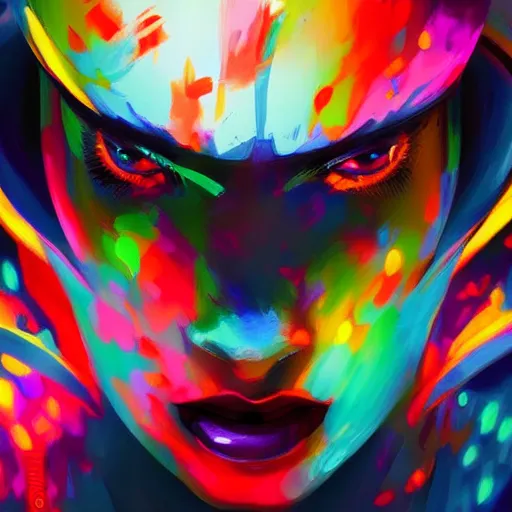 Prompt: electronic painting process, bright colors, concept art, digital illustration, optimism, trending on artstation, artgerm, epic composition, masterpiece highly detailed, advanced technique