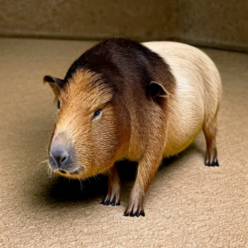 Prompt: barack Obama as a capybara photorealistic iso 400 focal point 24