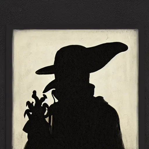 Prompt: A plague doctor portrait by Norman Rockwell masterpiece, octane trending on cgsociety, Extremely detailed, 8k, profile picture