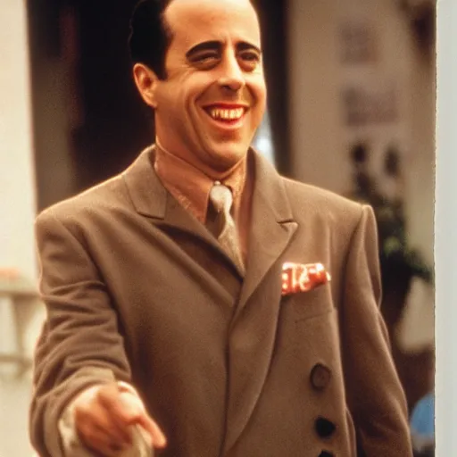 Prompt: baby Jerry Seinfeld, Godfather, 8k