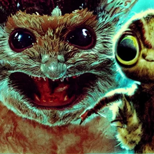 Prompt: gremlins vs mothra