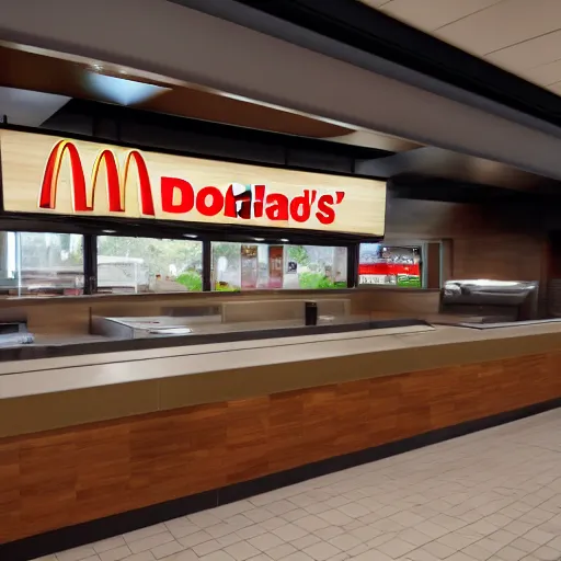 Image similar to Mcdonalds liminal space