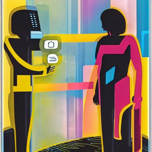 Image similar to futuristic communication
