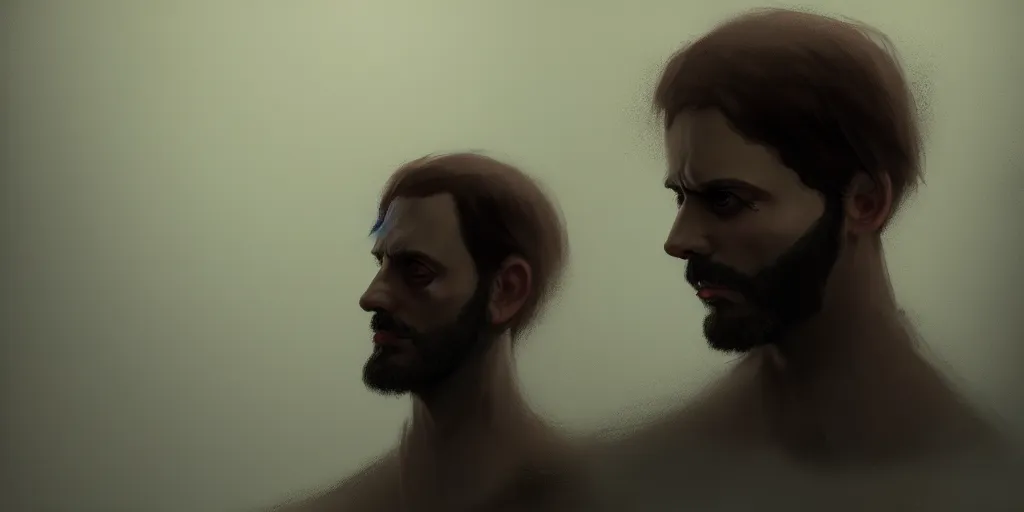 Prompt: a guy named marken, dark aesthetic, soft colours, natural, concept art, character profile, in the style of luca guadagnino, highly detailed, high quality, artstation, digital art, 8 k hdr, cinematic, dramatic lighting, scenic, rich colour scheme