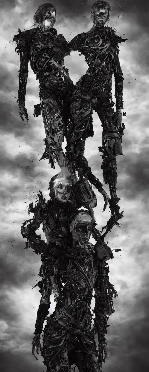 Prompt: Emma Watson fractal armour twinned conjoined sisters action poses dishevelled photorealistic portrait grimy sweating wet face dirty t-shirt and torn jeans in broken biomechanical fractal armour abandoned exploding sci-fi gas station, dark and dim atmospheric smog trending on artstation 8k matte painting, dramatic lighting, dramatic shadows professional photograph by Irving Penn Abumi zuri no kawa Agemaki Agemaki no kan Ago no o benri Aibiki Aida kanamono Aka Akoda nari bachi Art ASA Asa no ha gusari Ase nagashi no ana B Bachi Bishamon gote Boko no ita Bitsu Bugyo Byo Byo gashira Byo toji yokohagi okegawa dō C Choban Chochin kabuto Chokin Chotsugai Chotsugai Kugi D Daku Akuma Daisha Guchi Daimyō Dangaye Dō Dō Dō Maru E Eboshi Eboshi Nari Bachi Edo Egawa Emi men Etchu bo Etchu haidate Etchu jikoro Etchu suneate Etchu zunari bachi F Fukigaeshi Fukube Fukurin Fuse Gumi Fusube Gawa G Gashira Gattari Gendai Gessan Gessan Jikoro Go-Mai Dō Goshozan Gumbai Gunsen Guru-wa Gusoku Gusoku bitsu Gyoyo H Hachi Hachigane Hachiman za Himo Hachi tsuke no ita Haidate Haku hatsu men Hana Hanagami bukuro Hanbo Happuri Haraidate dai Haramaki Harikake Harikake bachi Hatomune dō Heichozan Hige Hiji gane Hineno jikoro Hineno zunari bachi Hiro sode Hishi nui Hishi nui no ita Hishi nui dō Hishi toji Hishi toji dō Hishi toji hotoke dō Hitai ate Hitsu Hoate Hodo haidate Hon iyo zane Hon kozane Hoshi Hoshi bachi Hotoke dō I Ichi no tare Igaki