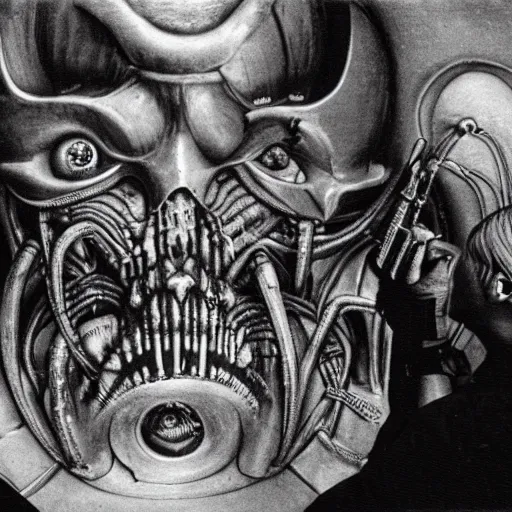 Image similar to giger erotomechanics