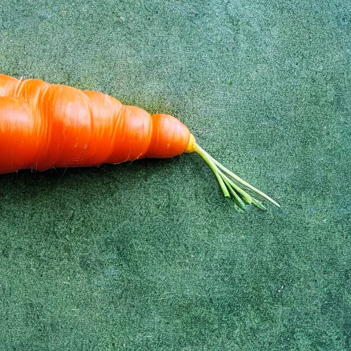 Image similar to high quality presentation photo of a golden carrot, photography 4k, f1.8 anamorphic, bokeh, 4k, Canon, Nikon