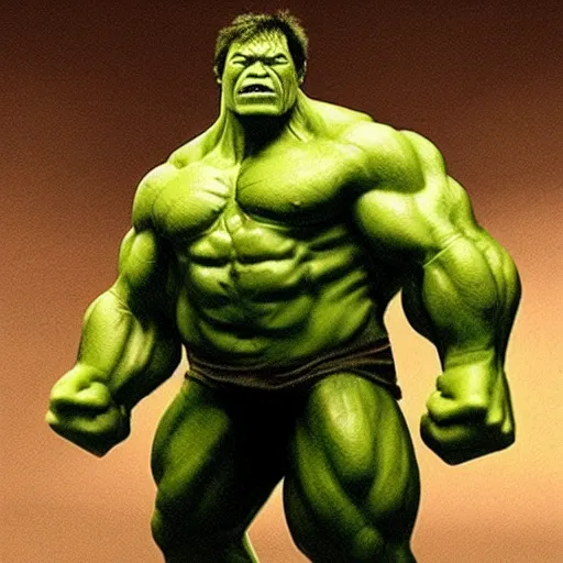 Prompt: “Bob Odenkirk as The Hulk”