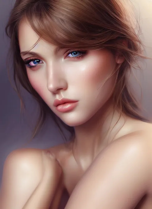 Image similar to a gorgeous female photo, professionally retouched, realistic, smooth face, perfect eyes, symmetrical, full body shot, wide angle, sharp focus on eyes, 8 k high definition, insanely detailed, intricate, elegant, art by artgerm