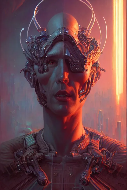 Image similar to gemini fantasy character portrait, ultra realistic, wide angle, intricate details, blade runner artifacts, highly detailed by peter mohrbacher, wayne barlowe, boris vallejo, hajime sorayama aaron horkey, gaston bussiere, craig mullins