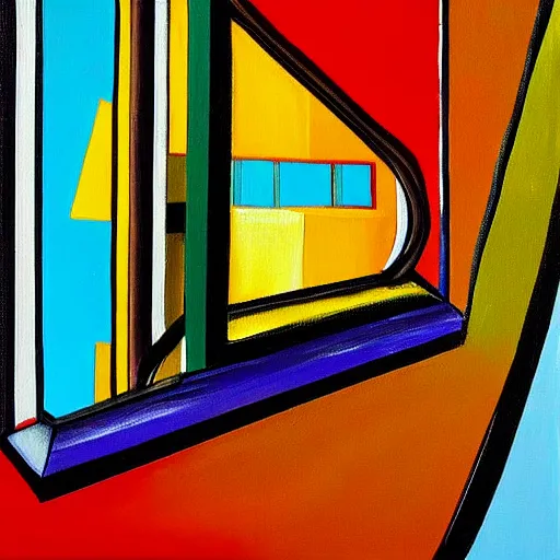 Image similar to a painting of a smartphone window by florin ciulache, neo - pop art