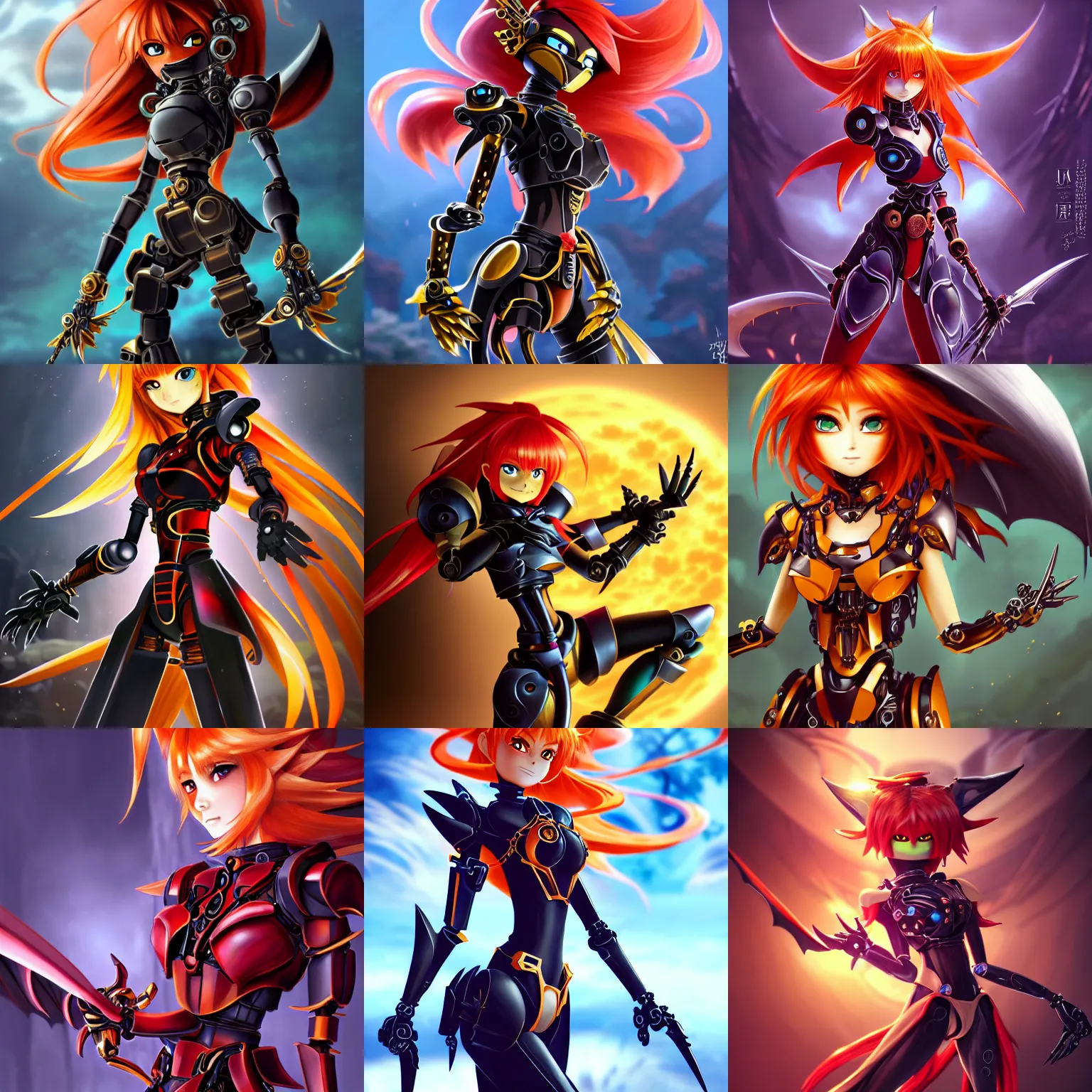 Prompt: highly detailed exquisite fanart, cute beautiful anime girl with Golden Eyes and Red Hair Makuta Antroz from Bionicle, bat wings, epic cinematic shot, professional digital art, high end digital art, singular, realistic, captura, Stanley Artgerm Lau, WLOP, Rossdraws, James Jean Marc Simonetti Ruan Jia and Mandy Jurgens and Artgerm and William-Adolphe Bouguerea Sakimichan, DeviantArt, artstation, Furaffinity, 8k HD render