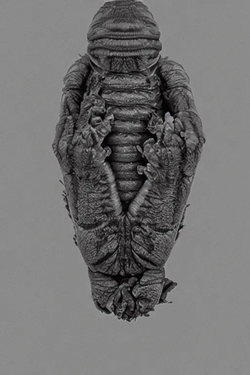 Prompt: tardigrade, shot by robert mapplethorpe