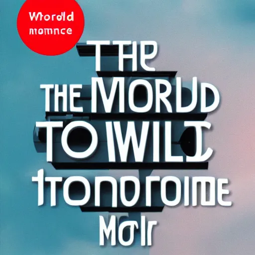 Prompt: the world of tomorrow