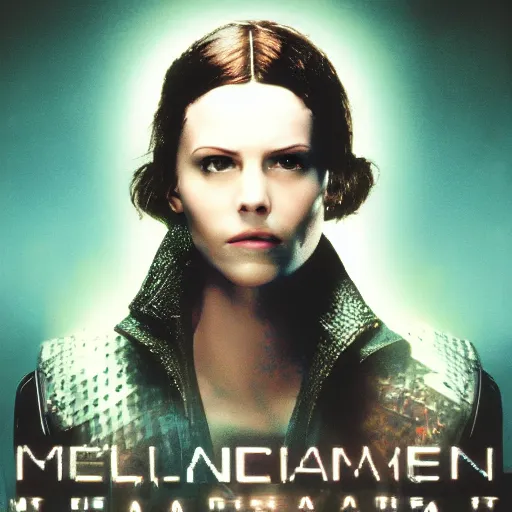 Image similar to Molly from the novel Neuromancer, portrait shot, movie still, promotional picture